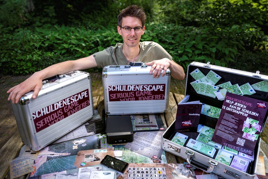 John Wildenberg met Escapekoffers